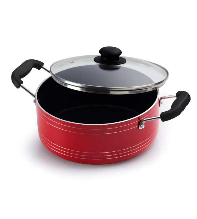 Cooking Pot with Glass Lid