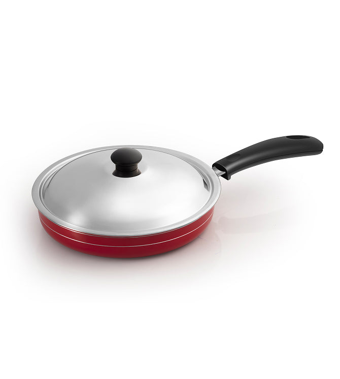 Saute Pan With Steel Lid - Elegant Series