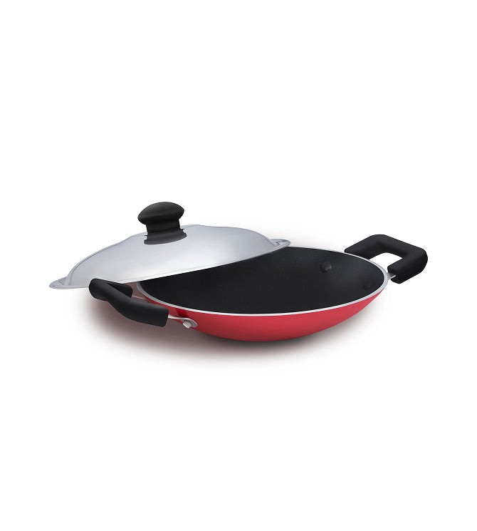 Deep Appachatty With Steel Lid