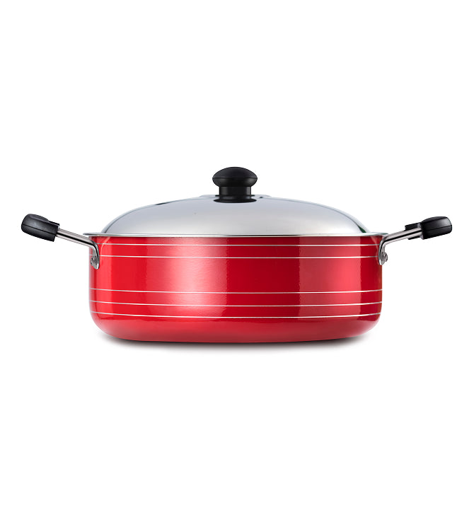 Cooking Pot With Steel Lid - Elegant Series