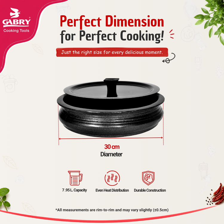 GABRY Ceramic Coated Die-Cast Uruly 30 cm