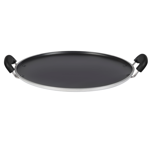 GABRY Non-Stick Pathiri Tawa | Round | Cast Plate | Roti & Dosa Griddle | Elegant Series