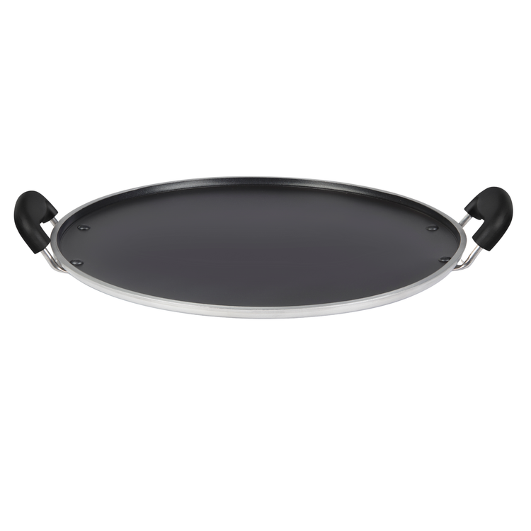 GABRY Non-Stick Pathiri Tawa | Round | Cast Plate | Roti & Dosa Griddle | Elegant Series