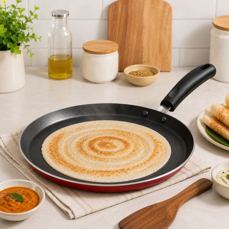 GABRY Classic Non-Stick Dosa Tawa | Roti & Chapati | PFOA-Free