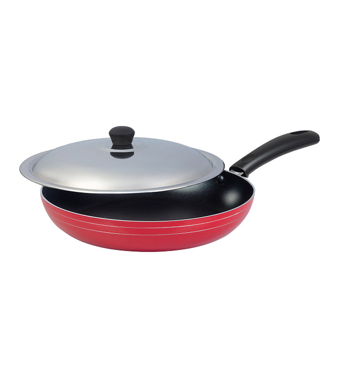 Fry Pan With Steel Lid