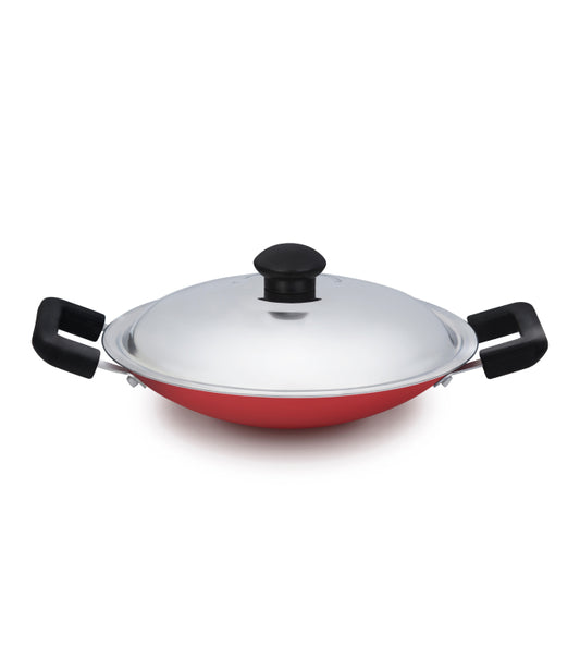 Deep Appachatty With Steel Lid