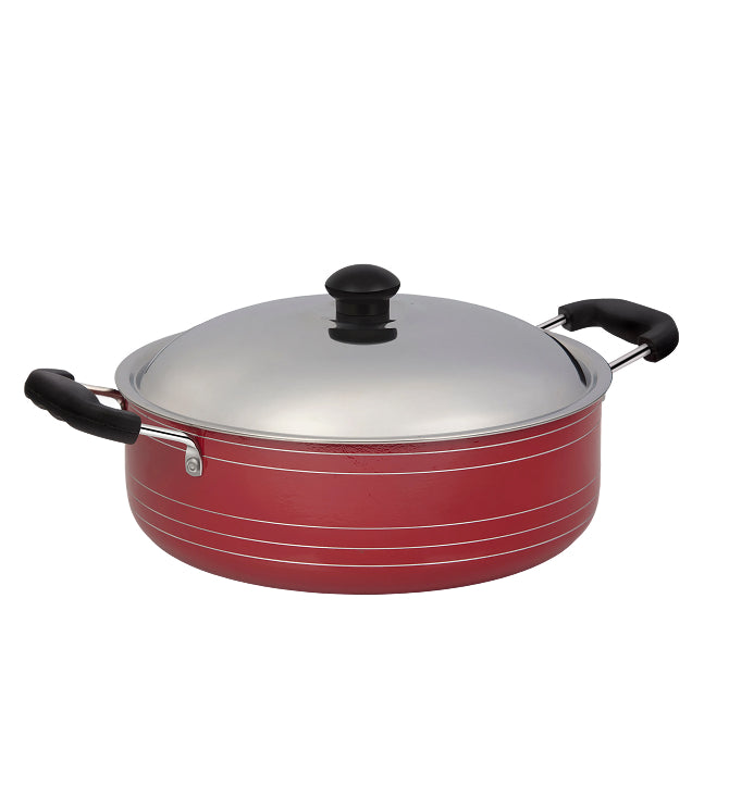 Cooking Pot With Steel Lid