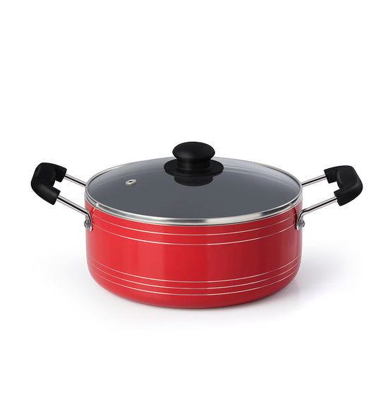 Cooking Pot with Glass Lid