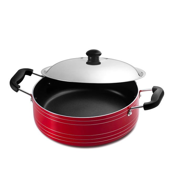 Cooking Pot With Steel Lid - Elegant Series