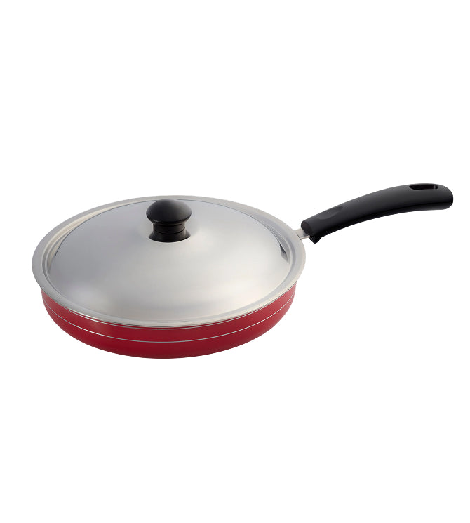 Saute Pan with Steel Lid