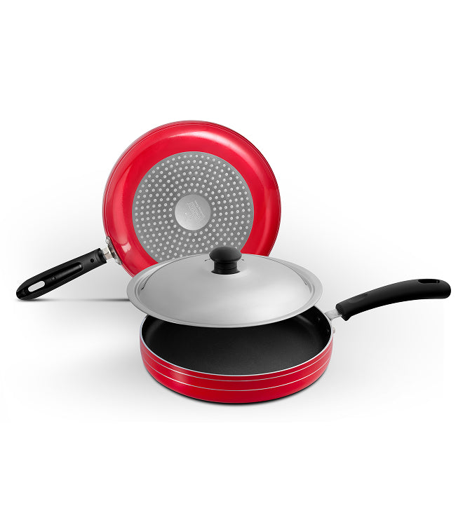 Saute Pan with Steel Lid
