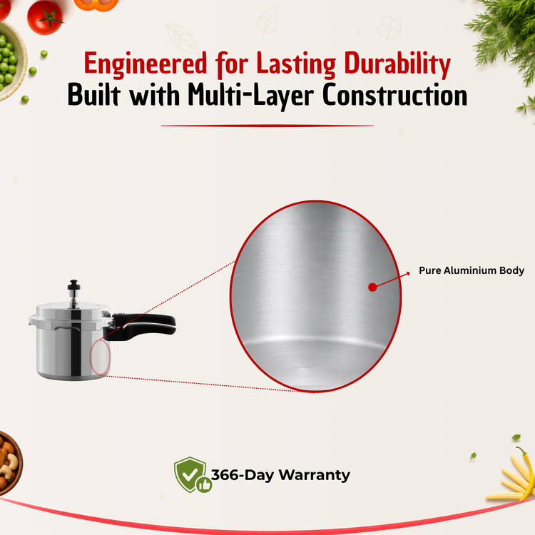 Aluminium Pressure Cooker
