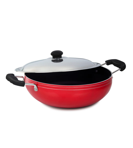 Kadai Medium With Steel Lid