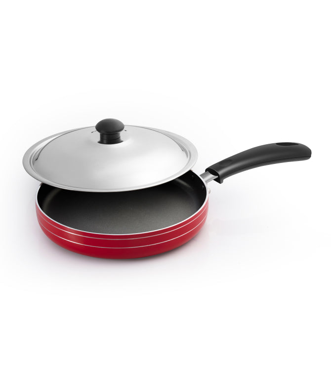 Saute Pan With Steel Lid - Elegant Series